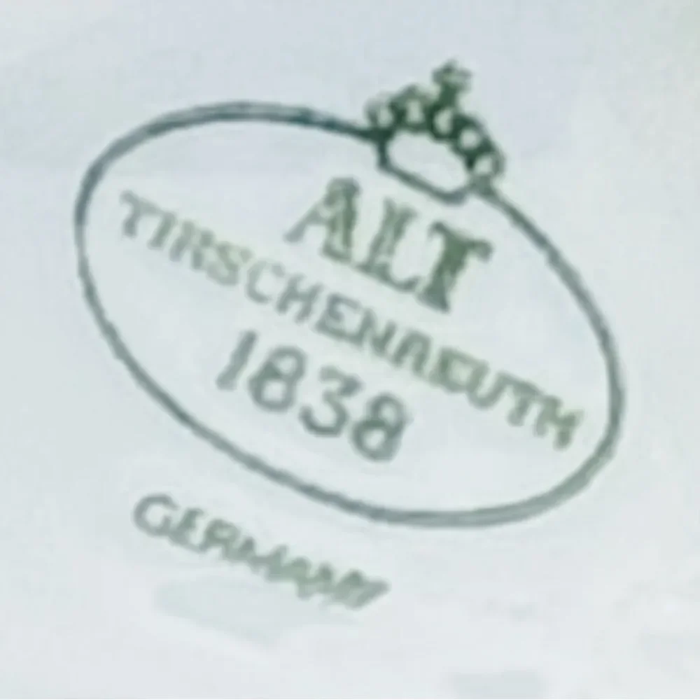 Vintage Tirschenreuth Germany Porcelain Creamer & Sugar‎ Bowl Set